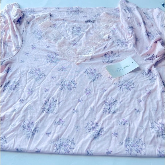New Charter Club Lace-Trim Floral-Print
Chemise Nightgown Potpourri X small - Picture 5 of 6